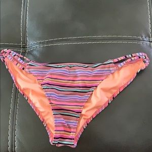 Victoria secret strappy bathing suit bottoms